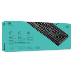 Klawiatura Membranowa Logitech K120 920-002479 (Usb 2.0  (Us)  Kolor Czarny)