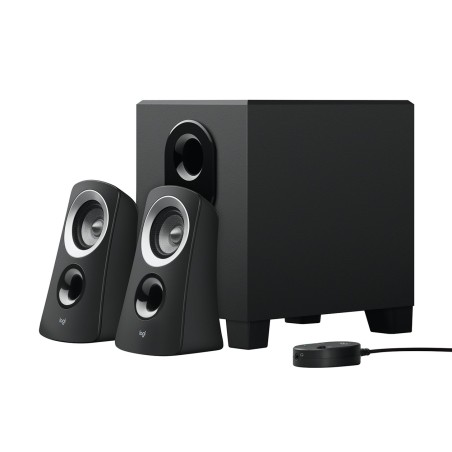 Zestaw Głośników Komputerowe Logitech 980-000413 (2.1  Kolor Czarny)