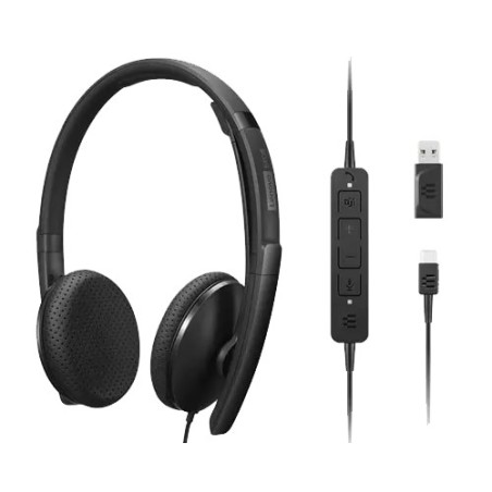Lenovo Zestaw Słuchawkowy Przewodowy Voip Teams 4Xd1M45626