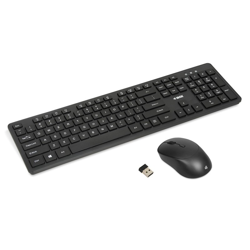 Ibox Zestaw Bezprzewodowy Klawiatura + Mysz Workstation Pro Kit