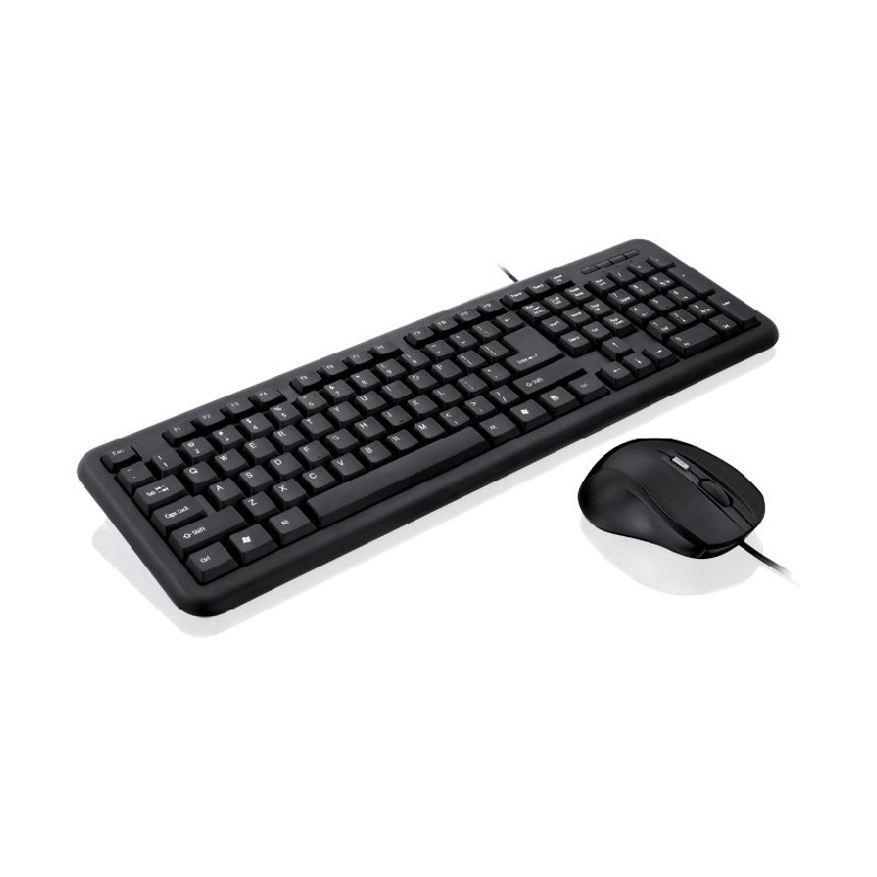 Zestaw Klawiatura + Mysz Ibox Office Kit Ii Klaw. I Mysz Opt.usb Ikmoc2005070U (Usb 2.0  (Us)  Kolor Czarny  Optyczna)