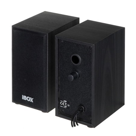 Zestaw Głośników Ibox Iglsp1B (2.0  Ciemne Drewno)