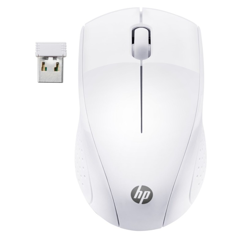 Mysz Hp Wireless Mouse 220 Snow White Bezprzewodowa Biała 7Kx12Aa