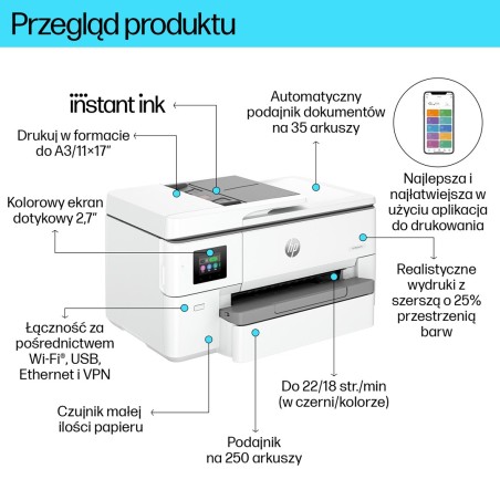 Urządzenie Wielofunkcyjne Hp Officejet Pro 9720E