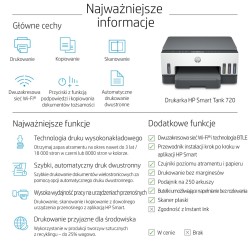 Urządzenie Wielofunkcyjne Hp Smart Tank 720