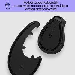 Mysz Hp 920 Ergonomic Vertical Mouse Black Bezprzewodowa Czarna