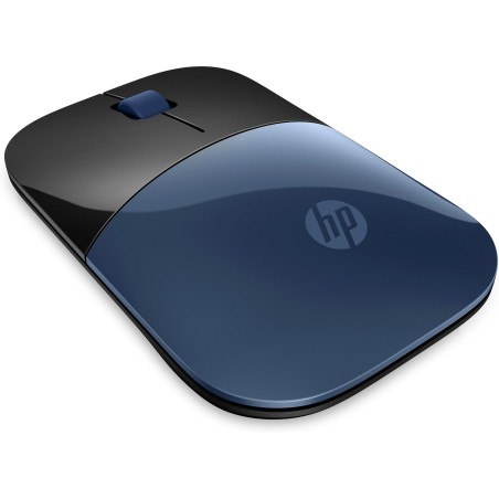 Mysz Hp Z3700 Wireless Mouse Lumiere Blue Bezprzewodowa Czarno-Niebieska 7Uh88Aa