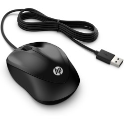 Mysz Hp 1000 Wired Optical Mouse With 3 Buttons And 1000 Dpi Przewodowa Czarna 4Qm14Aa