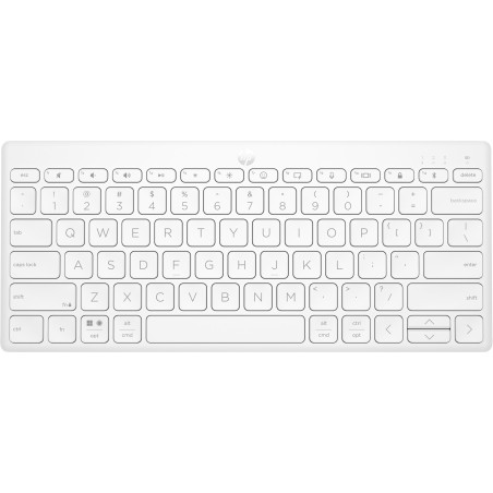 Klawiatura Hp 350 Compact Multi-Device Bluetooth Keyboard Bezprzewodowa Biała 692T0Aa