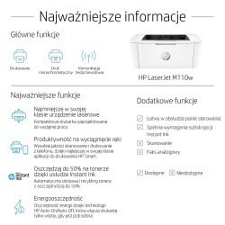 Drukarka Hp Laserjet Pro M110W