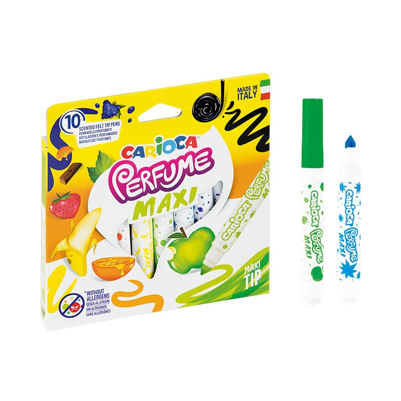 Flamastry Carioca Perfume Maxi 10 Kolorów