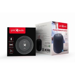 Gembird Przenośny Głośnik Bluetooth Spk-Bt-15-Bk Rms 5W, Wbudowany Mikrofon, Kolor Czarny, Usb, Aux, Microsd