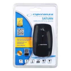 Mysz Esperanza Em120K (Optyczna  1600 Dpi  Kolor Czarny)
