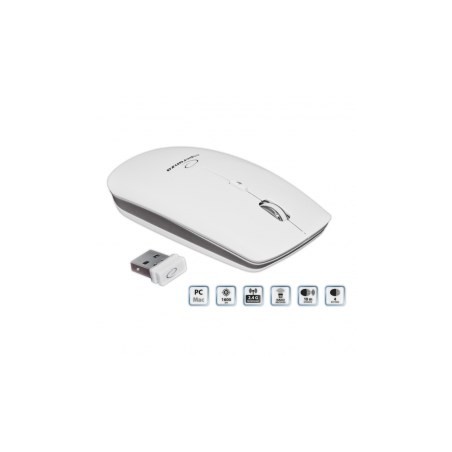 Mysz Esperanza Em120W (Optyczna  1600 Dpi  Kolor Biały)