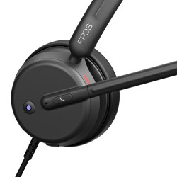 Słuchawki Nauszne Przewodowe Epos Impact 460T Usb-C + Adapter Usb-A