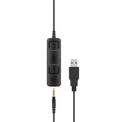 Słuchawki Nauszne Przewodowe Epos Sc75 Ml Professional Series Usb-A