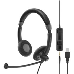 Słuchawki Nauszne Przewodowe Epos Sc75 Ml Professional Series Usb-A