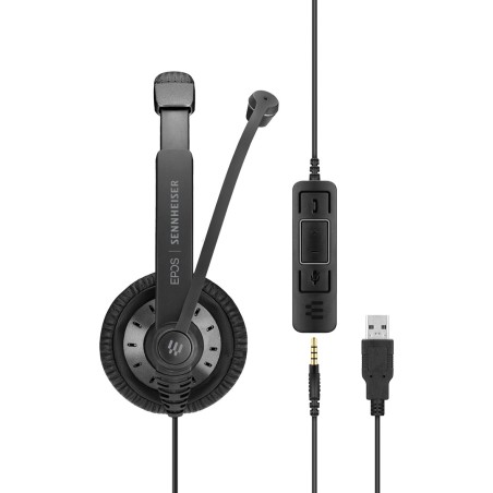 Słuchawki Nauszne Przewodowe Epos Sc75 Ml Professional Series Usb-A