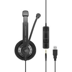 Słuchawki Nauszne Przewodowe Epos Sc75 Ml Professional Series Usb-A