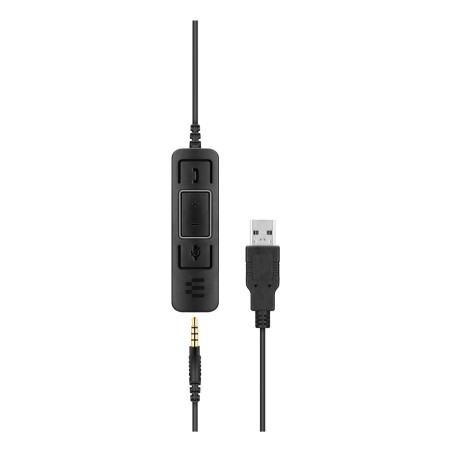 Słuchawki Nauszne Przewodowe Epos Sc75 Ms Ii Usb-A