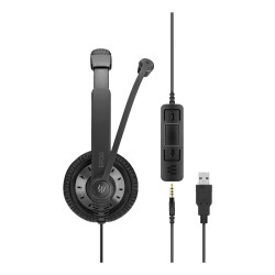 Słuchawki Nauszne Przewodowe Epos Sc75 Ms Ii Usb-A