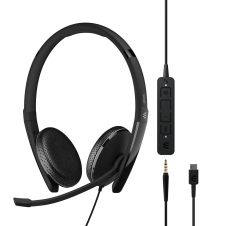 Słuchawki Nauszne Przewodowe Epos Adapt 165T Usb-C Ii