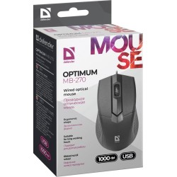 Defender Mysz Optimum Mb-270 Optical 1000Dpi 3P