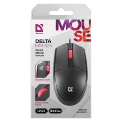 Defender Mysz Delta Mm-523 Czarna Optical