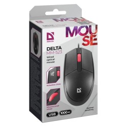 Defender Mysz Delta Mm-523 Czarna Optical