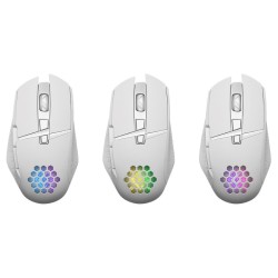 Defender Mysz Gm-514 Glory Optic Rf Rgb 3200Dpi 7P Biała 52513