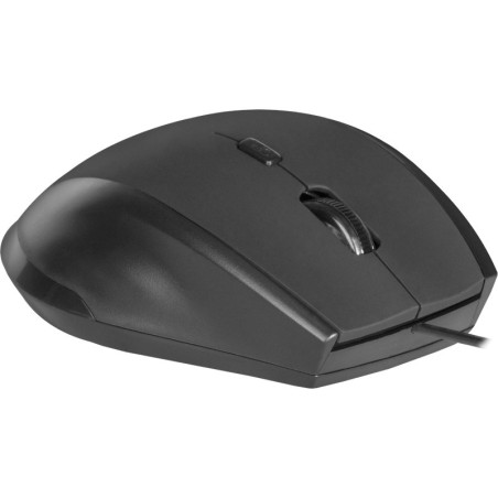 Defender Mysz Przewodowa Accura Mm-362 Czarna Optical 1600Dpi 6P 52362