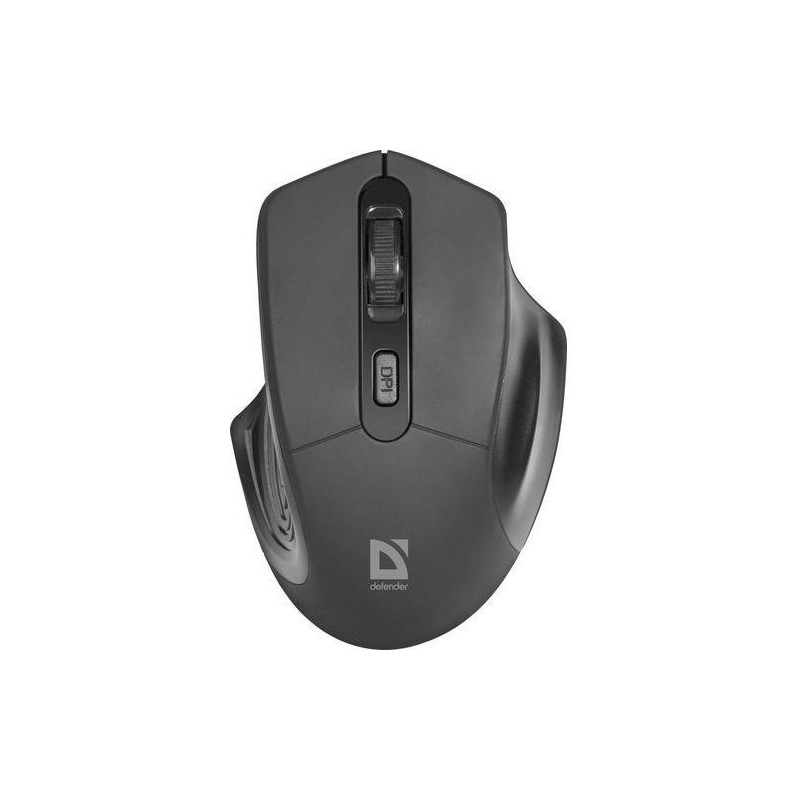 Defender Mysz Datum Mb-345 Rf Optical 1600Dpi 4P Czarna 52345 Bezprzewodowa