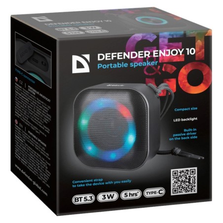 Defender Głośnik Enjoy 10 Bluetooth Czarny