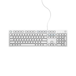 Dell Keyboard : Us-Euro (Qwerty) Dell Kb216 Quietkey Usb, White
