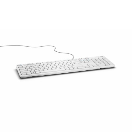 Dell Keyboard : Us-Euro (Qwerty) Dell Kb216 Quietkey Usb, White