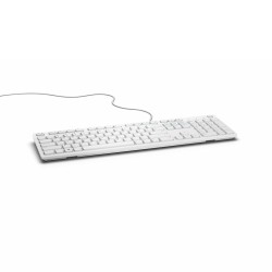 Dell Keyboard : Us-Euro (Qwerty) Dell Kb216 Quietkey Usb, White