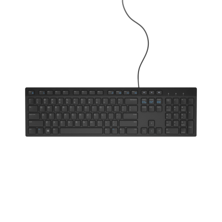Klawiatura Dell Kb216 580-Adhk_1017806533983 (Membranowa  Usb  (Eu), (Us)  Kolor Czarny)