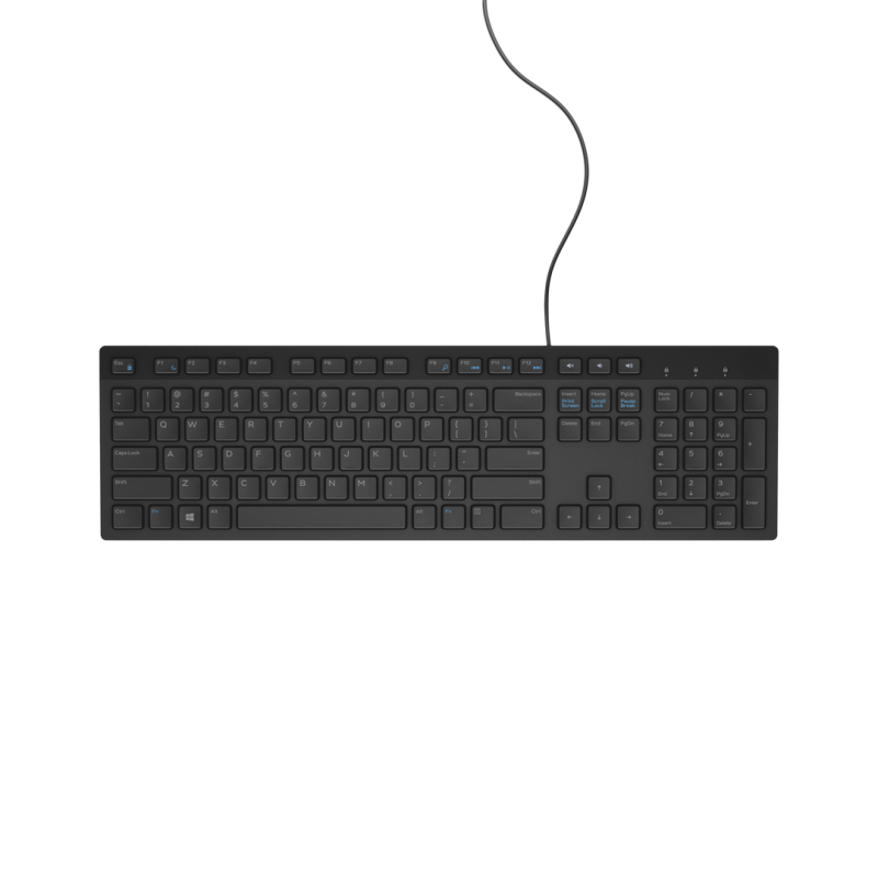 Klawiatura Dell Kb216 580-Adhk_1017806533983 (Membranowa  Usb  (Eu), (Us)  Kolor Czarny)
