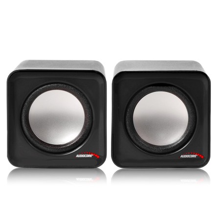 Zestaw Głośników Komputerowe Audiocore Ac870B (2.0  Kolor Czarny)