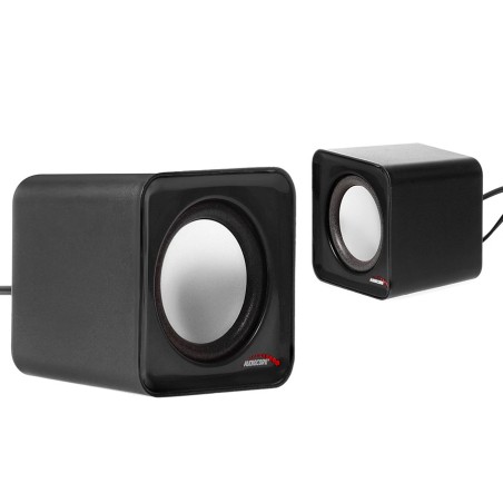 Zestaw Głośników Komputerowe Audiocore Ac870B (2.0  Kolor Czarny)