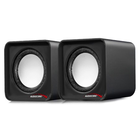 Zestaw Głośników Komputerowe Audiocore Ac870B (2.0  Kolor Czarny)