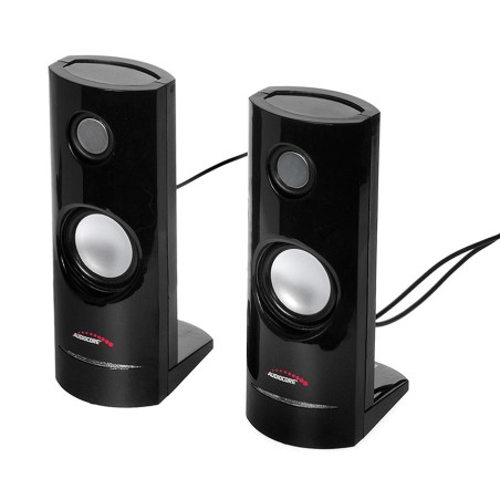 Zestaw Głośników Komputerowe Audiocore Ac860 (2.0  Kolor Czarny)