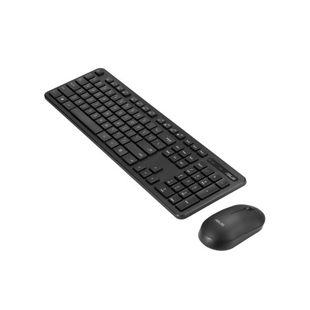 Zestaw Klawiatura + Mysz Asus Cw100 Wireless Keyboard And Mouse Set Black