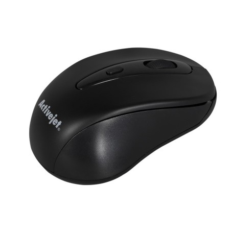 Activejet Amy-213 Mysz Bezprzewodowa Usb (Optyczna  1600 Dpi  Kolor Czarny)