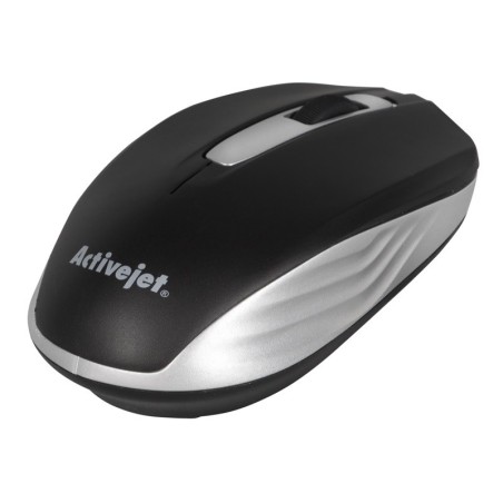 Activejet Amy-313 Mysz Bezprzewodowa Usb (Optyczna  1200 Dpi  Kolor Czarno-Szary)