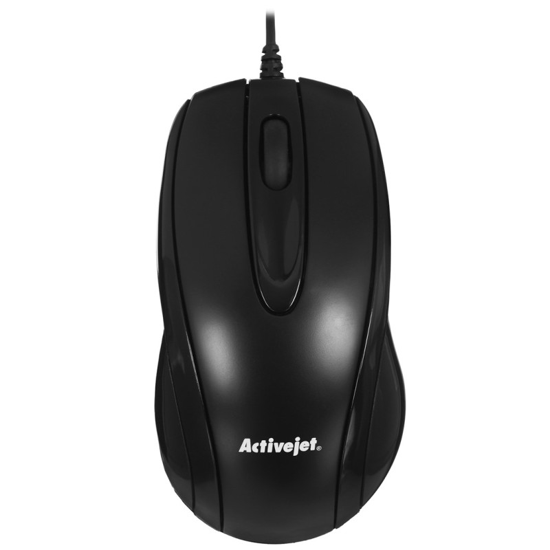 Activejet Amy-083 Mysz Przewodowa Usb (Optyczna  1000 Dpi  Czarna)