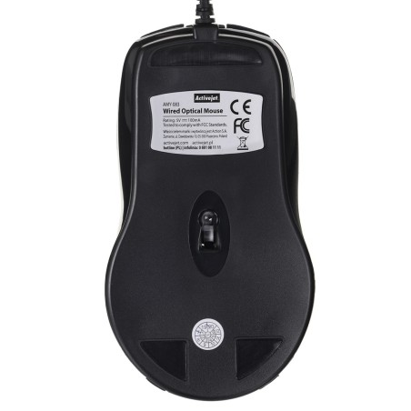 Activejet Amy-083 Mysz Przewodowa Usb (Optyczna  1000 Dpi  Czarna)
