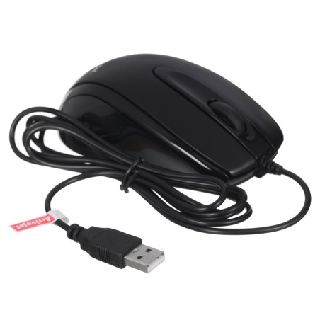 Activejet Amy-083 Mysz Przewodowa Usb (Optyczna  1000 Dpi  Czarna)
