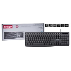 Activejet K-3803S Klawiatura Przewodowa Usb