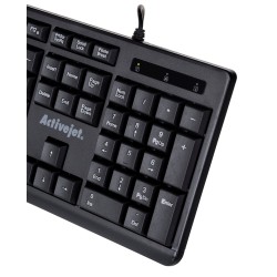 Activejet K-3803S Klawiatura Przewodowa Usb